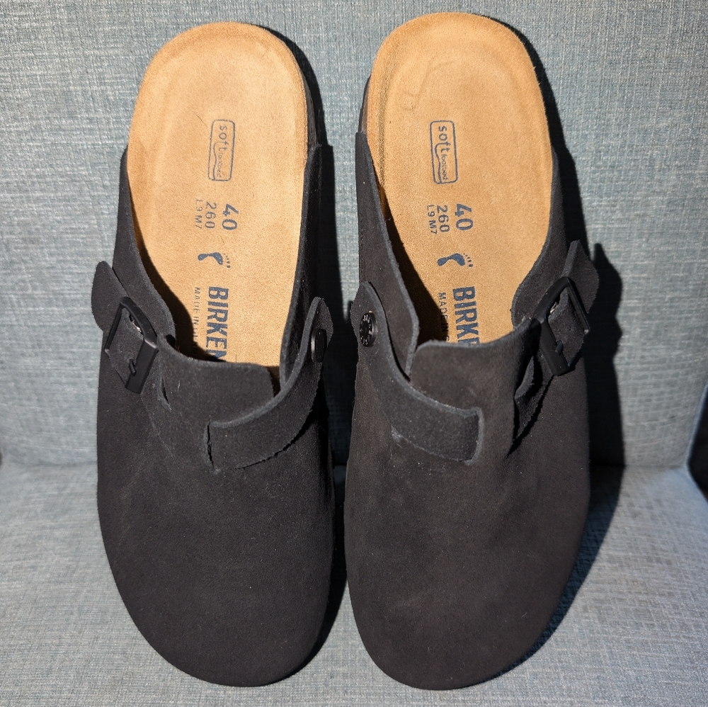 NWOT Black Birkenstock clog in size 40 (size 9 women)